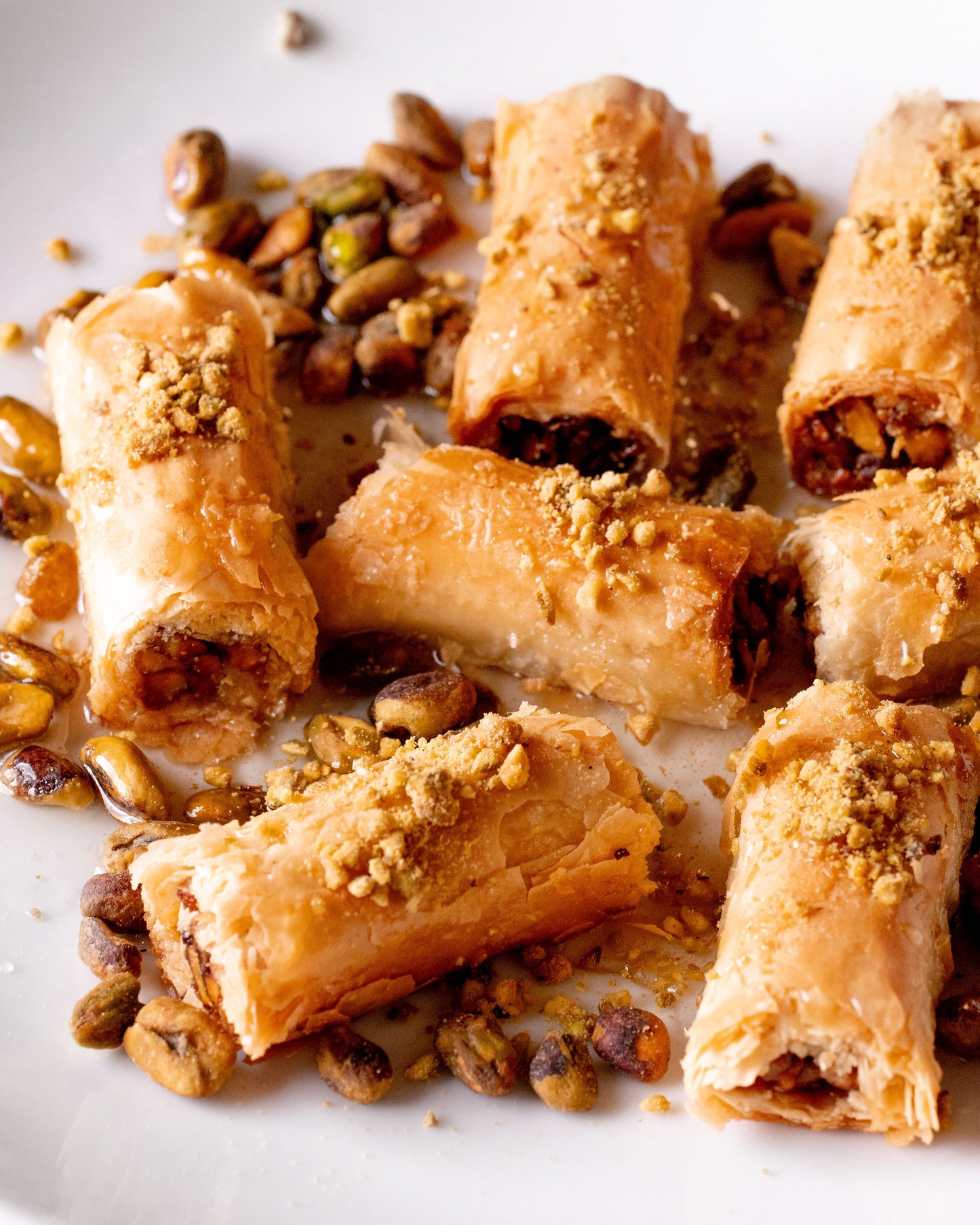 Pistachio Finger Baklava